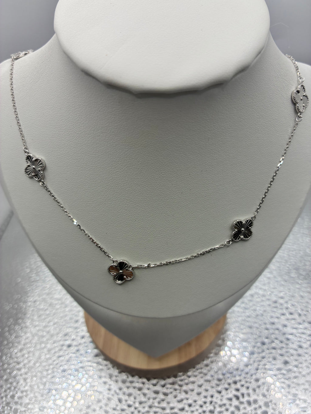 925 Silver Four-Leaf Clover Necklace 🍀