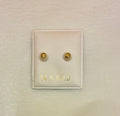14K GOLD - STUD EARRINGS
