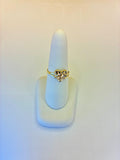14K GOLD HEART RING